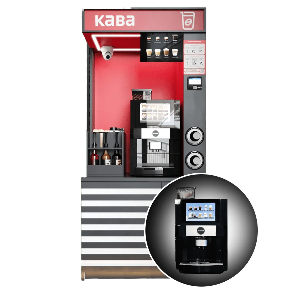 Кавʼярня самообслуговування Червоно-біла Jetinno JL22