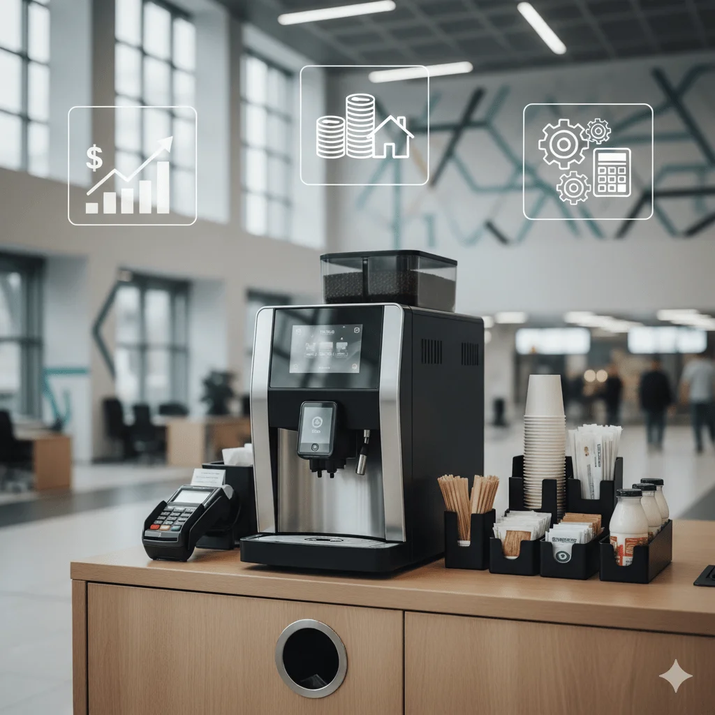 Що потрібно, щоб відкрити кав'ярню самообслуговування? Маржинальність, інвестиції, економіка